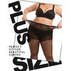 HONENNA 2 Pairs Plus Size Sheer Tights, 20D Ultra Thin