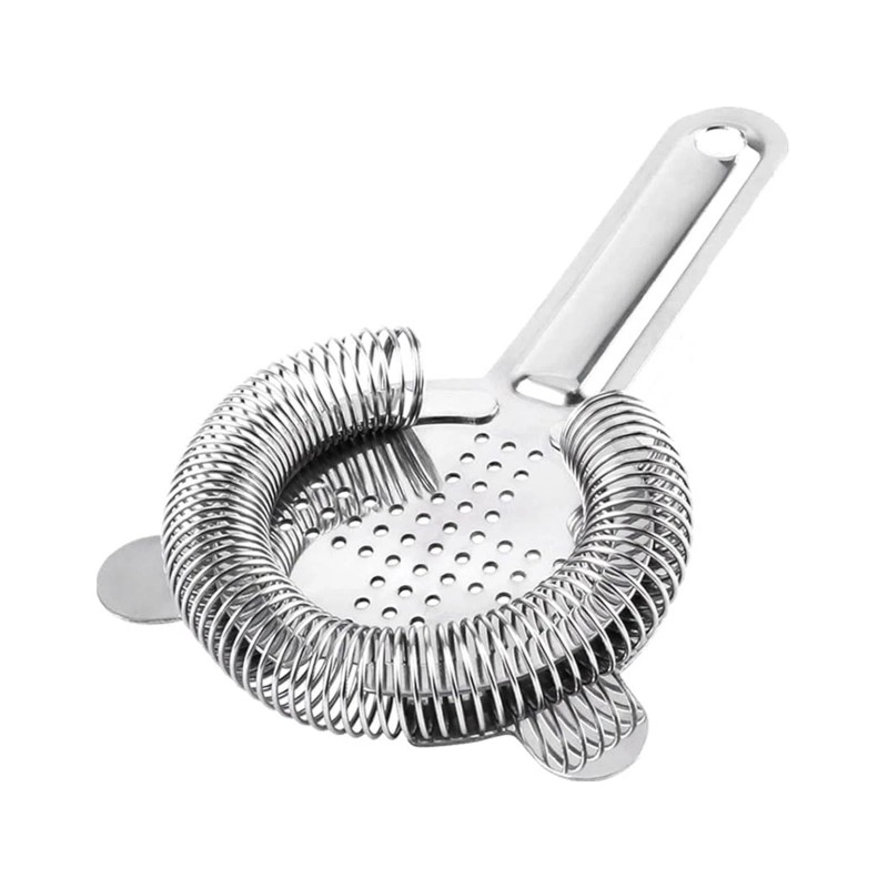 Yinore 2x Cocktail Strainer Stainless Steel Bar & Home Strainer