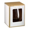 Lillian Rose Gold Bride Stemless Wine Glass, Height 4.75" (G115