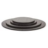 Decora 0931760 Sottotorta Tondo Nero Ø 25 X H 1,2
