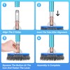 5-Inch Stainless Steel Pool Brush - Heavy Duty Pool Cleaning
