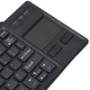 Compact Touch Keyboard, Wired Keyboard with Touchpad, HUB Function, X