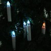 10x LED Flameless Cordless Candles Light with Clips Home Wedding