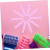 PACKOVE 20pcs Silicone Hair Roller Bands for Perm Rods Seamless