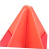 Mobestech 1set Sturdy Plastic Safety Triangle Car Warning Sign for
