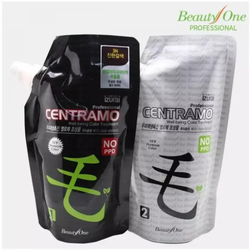 Centromo 프리미엄 센트라모 코팅 칼라 크림(민감두피 전용 염모제) Premium Centramo