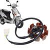 Magneto Stator 8 Pole Ignition Coil for GY6‑50 60 80