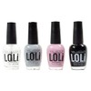 LOLI Delicada Paquete de 4 Esmaltes de Secado Rápido para