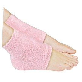 NOLITOY Heel Socks Moisturizing Gel Ventilated Heel Sleeves for Dry Skin Toe Recovery