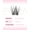EMEDA Natural Lash Clusters C Curl Wispy Eyelash Clusters Natural