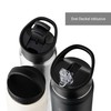 Vinsun Stainless Steel Drinking Bottle 500 ml - Straw, Drinking