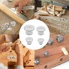 Centring Point, Wooden Dowel Centring Tips, 16-Piece Dowel Marker Set,