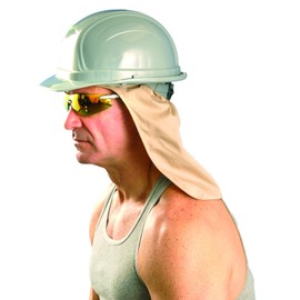 Occunomix 971-KHK Hard Hat Neck Shade, Khaki