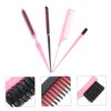 Baluue Professional Hair Dye Comb Wide Toothed Detangling Brush Portable