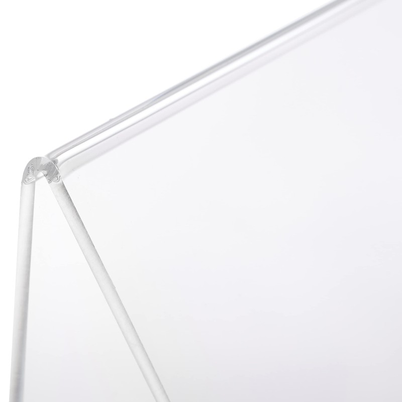 Pack of 2 A4 Acrylic Book Stands for Large Books,
