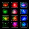 Astronaut LED starry sky nebula atmosphere projector light - Color: