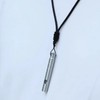 Emergency Survival Whistle with Lanyard - Self-Defense Security Alarm T-4673 3ea