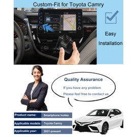 oricarmes Toyota Camry Phone Holder Camry Magnetic Phone Mount for 2024 Toyota Camry Accessories Camry Phone Mount 2024 2023 2022 2021 Compatible for All Cell Phones