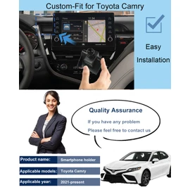 oricarmes Toyota Camry Phone Holder Camry Magnetic Phone Mount for 2024 Toyota Camry Accessories Camry Phone Mount 2024 2023 2022 2021 Compatible for All Cell Phones