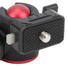 Tripod Ball Heads Metal 360 Degree Rotating with Cold Shoe