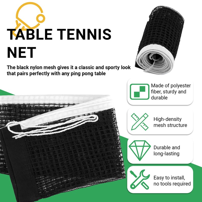 180 x 15 cm Table Tennis Net, Net Table Tennis