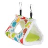 Pet Bird Winter Warm Hammock Thicken Hanging Parrot Triangle Nest