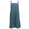 Tobima Japan AP42512 Women's Back Cloth Apron, Apron, X-Shaped, Denim