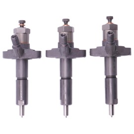 Lesurey 3 Pcs Fuel Injectors D0NN9F593A D4NN9F593A Compatible with Ford Tractors 2000 3000 3400 3500 3550 4000 4400 4500 5000 5100 5200 5500 5550 8000