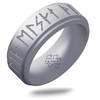 Knot Theory Rune Silicone Ring - I Love You in