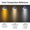 FANNIS 12 Pack ST38 Replacement LED Bulb, 4W Equals 40W,