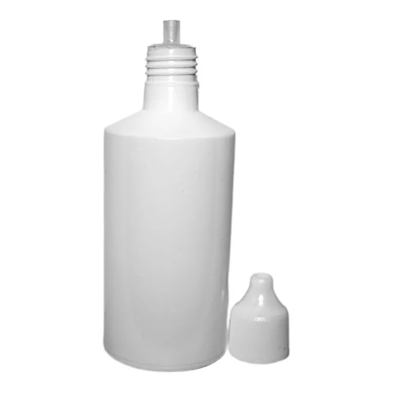 Unbranded 10 Gotero Polietileno Farmacéutico Blanco Tapa Inserto 60 Ml