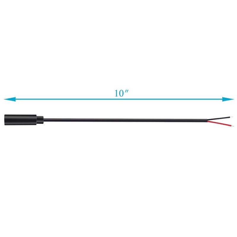 Fancasee 2 Pack Replacement 3.5mm Female Jack to Bare Wire