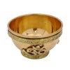 Indianbeautifulart Religious Traditional Copper Offering Holy Water Bowl Om Symbol