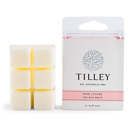 Tilley Classic White Pink Lychee Square Soy Wax Melts 60 g