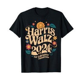 Cute Kids Kamala Harris Tim Walz 2024 T-Shirt