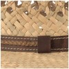 Breiter Straw Hat Summer Hat Sun Hat - Hand Braided