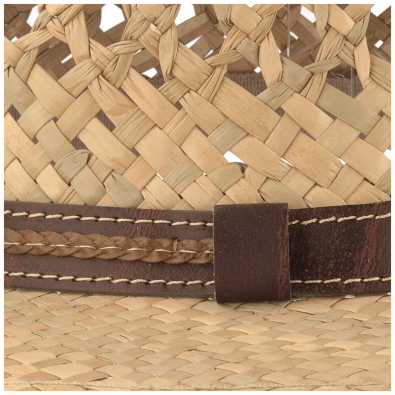 Breiter Straw Hat Summer Hat Sun Hat - Hand Braided