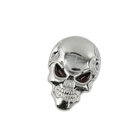Hihaha Car 3D Sticker/Outer for Car Motorcycle/Durable/Silver Tone 1 Pcs