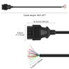 XMSJSIY OBD OBD2 - Cable de extensión OBD-II, conector macho