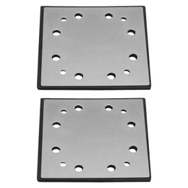 ECSiNG 2pcs 116x107mm Sanding Pad Backing Base Plate Backing Pad Sander Replacement Pad for Finishing Sander Compatible with Porter Cable 340 13592