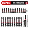 Geinxurn Impact #2 Phillipes Screwdriver Bits Set, 26pcs 1” 2”