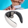 Electric Heated Pulse Neck Massager 4 Heads Intelligent Remote Control