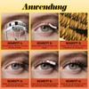 GlowVane Volumen Cluster-Lashes D Curl, Lash-Cluster, Wimpern-Extensions Einfach zu Hause,Wiederverwendbare