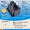 OURUI Rocker Switch 2 Pcs AC 20A 125V, 16A 250V