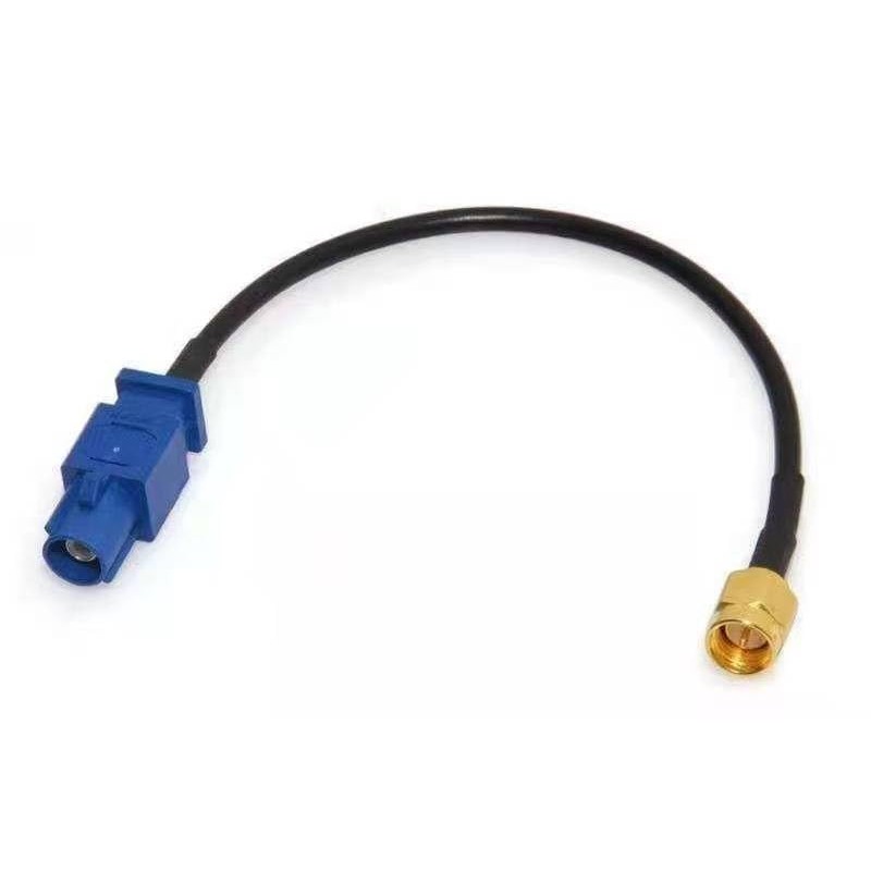 Fakra C to SMA Coaxial Cable 30cm RG174 GPS Antenna