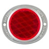 Grote 40232 Red Aluminum Two-Hole Mounting Reflector
