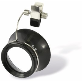 Watchmaker's eyepiece for people who wear glasses