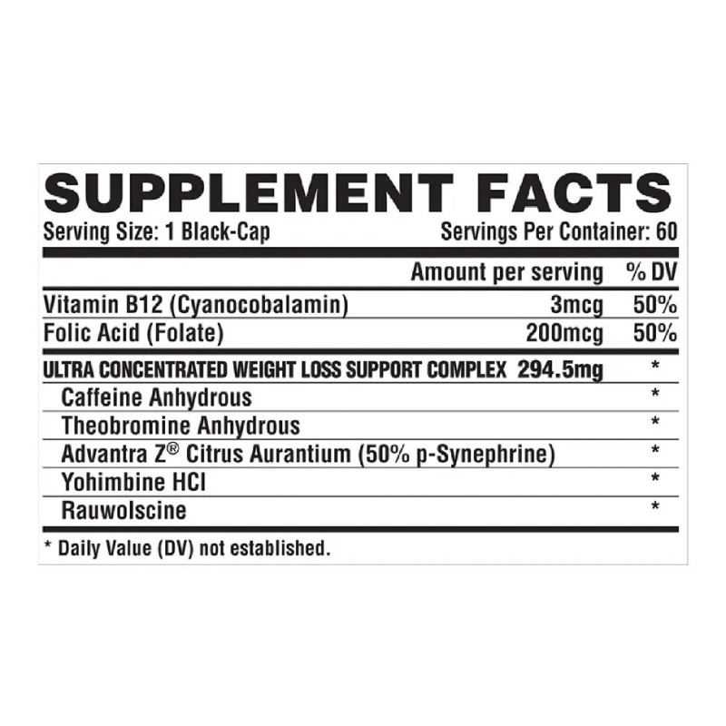 Termogénico Nutrex Lipo-6 Black Hers Ultra Concentrate 60 Sabor Sin