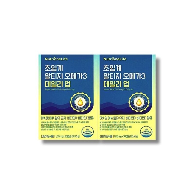 Nutri One Life [Barley Damda] Nutrione Supercritical Altige Omega 3
