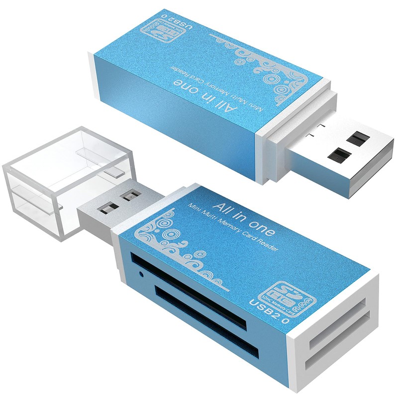 Lector de tarjetas micro SD, lector de tarjetas SD 4